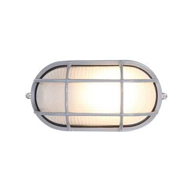 Access Lighting 1 Light Outdoor Bulkhead - Satin by Access Lighting