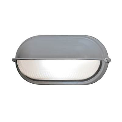 Access Lighting 1 Light Outdoor Bulkhead - Satin by Access Lighting