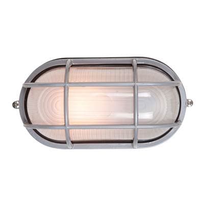 Access Lighting 1 Light Outdoor Bulkhead - Satin by Access Lighting