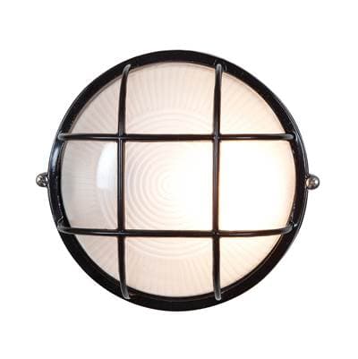 Access Lighting 1 Light Outdoor LED Bulkhead - Black by Access Lighting