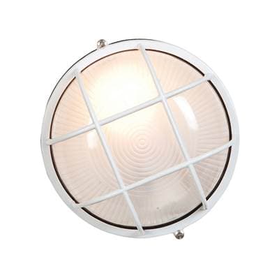 Access Lighting 1 Light Outdoor LED Bulkhead - White by Access Lighting