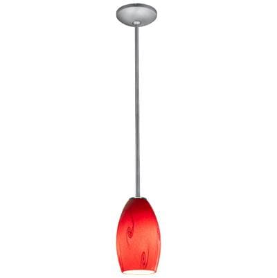 Access Lighting LED Pendant - Brushed Steel