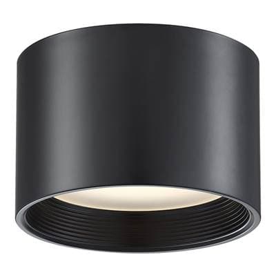 Access Lighting Dual Voltage LED Flush Mount - Black