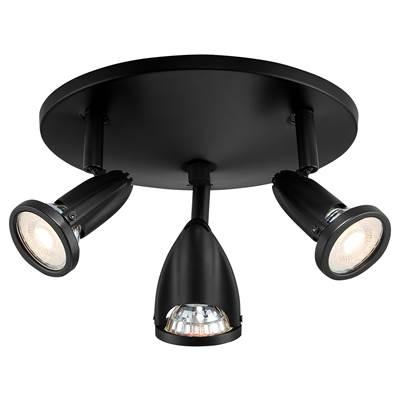 3 Light Adjustable LED Flush Mount by Access Lighting