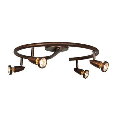 Access Lighting 4 Light Adjustable LED Track - Bronze by Access Lighting