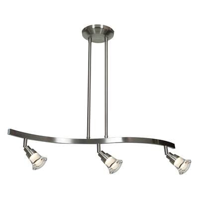 Access Lighting 3 Light LED Pendant Spotlight - Matte Chrome by Access Lighting