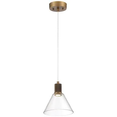 Access Lighting Martini LED Pendant - Antiqued Brushed Brass by Access Lighting