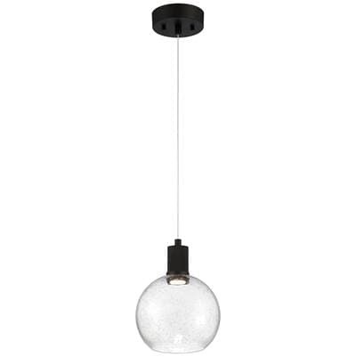 Access Lighting Burgundy LED Pendant - Matte Black