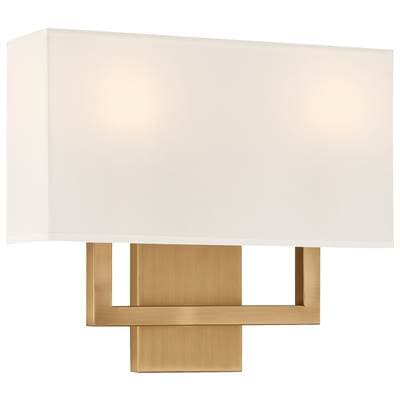Access Lighting 2 Light LED Wall Sconce - Antiqued Brushed Brass by Access Lighting