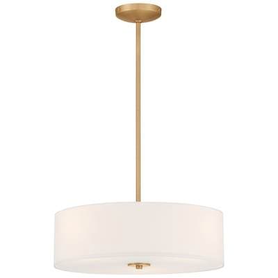 Access Lighting LED Pendant or Semi-flush - Antiqued Brushed Brass by Access Lighting