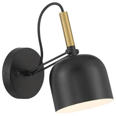 Access Lighting Ponti LED Reading Light - Black Antique Brushed Brass
