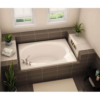 Aker Ov-4272 Acrylx Drop-in End Drain Bodywrap Bath - Sterling Silver by Aker