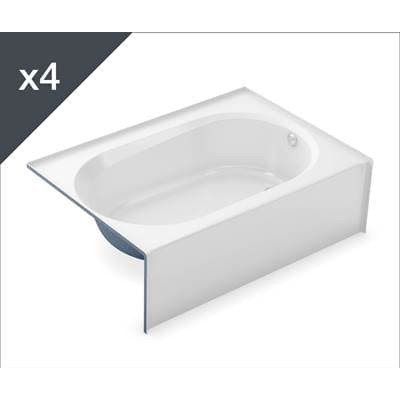 Aker Bath | 4260 | Acrylx - White