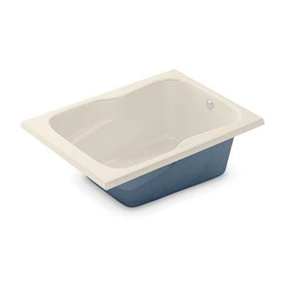 Aker Sb-3260 Acrylx Drop-in End Drain Bath - Bone by Aker