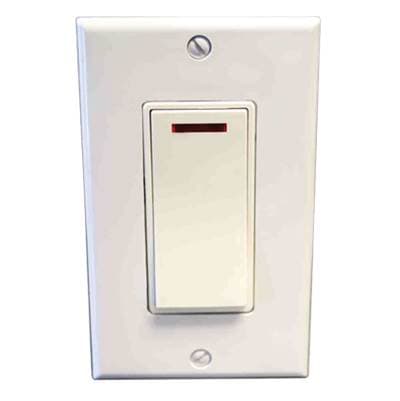 Amba Products Amba Pilot Light Switch - White