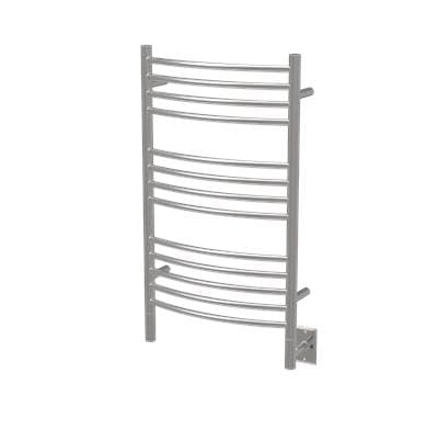 Amba Products Jeeves Model C Curved 13 Bar Hardwired Towel Warmer - Polished by Amba Products