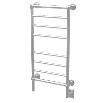 Amba Products Traditional Model T-2040 8 Bar Hardwired Towel Warmer - Brushed Nickel by Amba Products