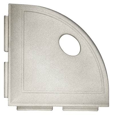 American Olean Bathroom Accessories 5 1/4X5 1/4 Wall Bathroom Accessories - Gray by American Olean
