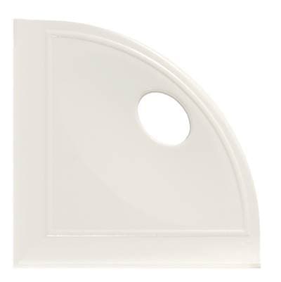 American Olean Bathroom Accessories 5 1/4X5 1/4 Wall Bathroom Accessories - White Gloss