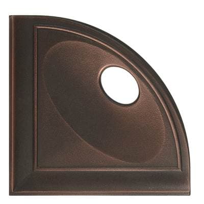 American Olean Bathroom Accessories 5 1/4X5 1/4 Wall Bathroom Accessories - Oil Rubbed Brnz
