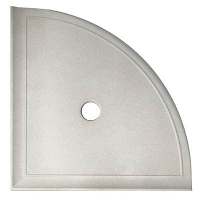 American Olean Bathroom Accessories 9 1/8X9 1/8 Wall Bathroom Accessories - Gray