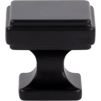 Atlas Kate Knob 1 1/4 Inch - Matte Black