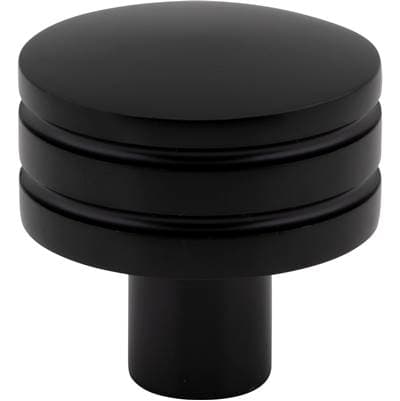 Atlas Griffith Knob 1 1/4 Inch - Matte Black by Atlas