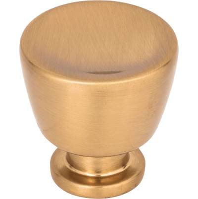 Atlas Conga Knob 1 1/8 Inch - Warm Brass by Atlas