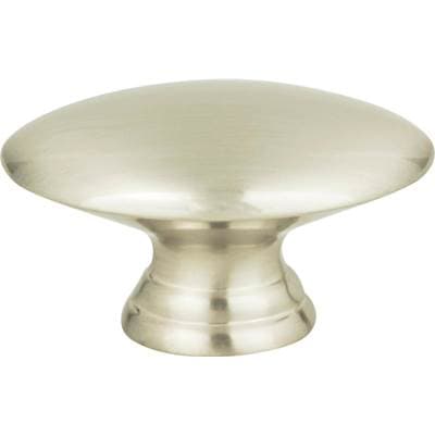 Atlas Egg Knob 1 1/2 Inch - Brushed Nickel