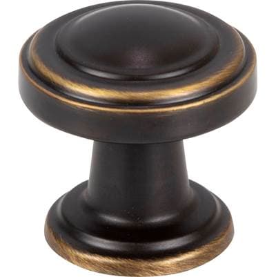 Atlas Bronte Knob 1 1/8 Inch - Cafe Bronze