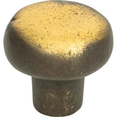 Atlas Distressed Round Knob 1 3/8 Inch - Antique Bronze by Atlas