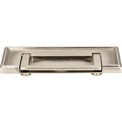 Atlas Campaign Rope Drop Pull 3 Inch (c-c) - Brushed Nickel