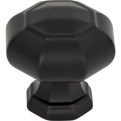 Atlas Elizabeth Knob 1 1/4 Inch - Matte Black