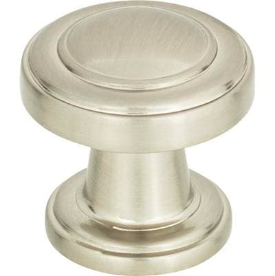 Atlas Bronte Knob 1 1/8 Inch - Brushed Nickel by Atlas