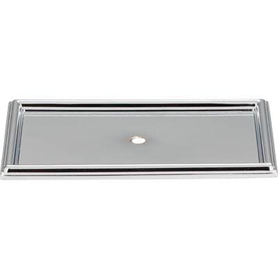 Atlas Campaign Rope Backplate 3 11/16 Inch - Polished Chrome by Atlas