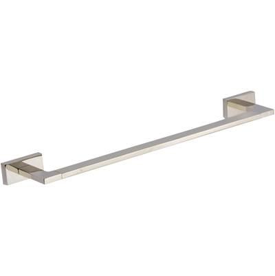 Axel Single 17 9/16 Inch Wall Mounted  Towel Bar - Polished Nickel by Atlas