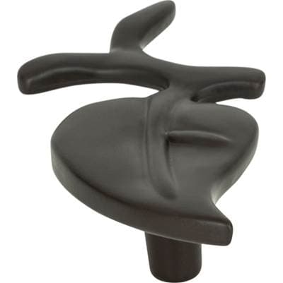 Atlas California Leaf 2 1/2 Inch Length Novelty Knob - Aged Bronze by Atlas