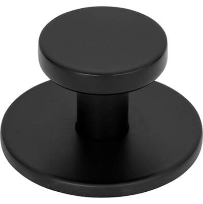 Atlas Dot Knob 1 1/4 Inch - Matte Black by Atlas