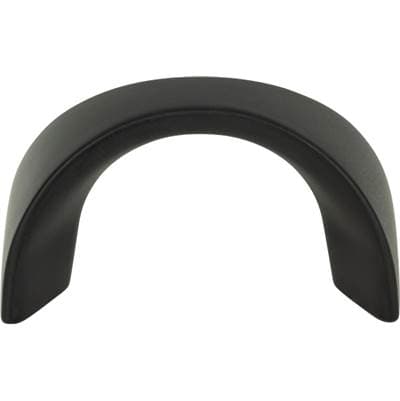 Atlas Sleek Knob 1 1/4 Inch (c-c) - Matte Black by Atlas