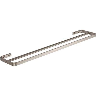 Atlas Solange Bath Towel Bar 24 Inch Double - Brushed Nickel by Atlas