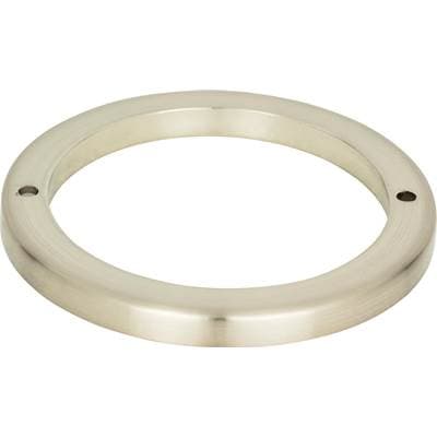 Atlas Tableau Round Base 3 Inch - Brushed Nickel by Atlas