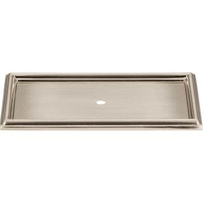Atlas Campaign Rope Backplate 3 11/16 Inch - Brushed Nickel