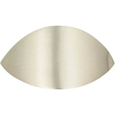 Atlas Ola Cup Pull 1 1/4 Inch (c-c) - Brushed Nickel