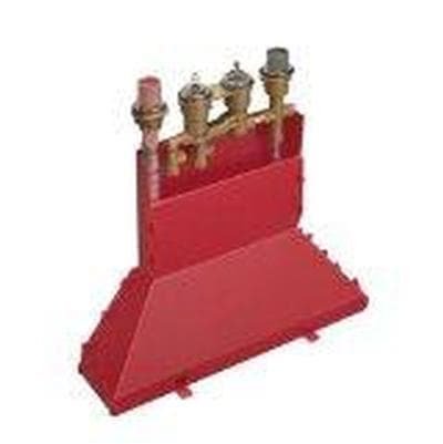 Axor Rough, 4-Hole Thermostatic Roman Tub Set by Axor
