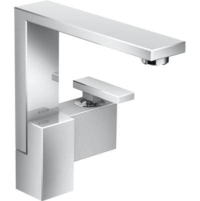 Axor Edge Single-hole Faucet 190 - Diamond Cut, 1.2 GPM in - Chrome by Axor