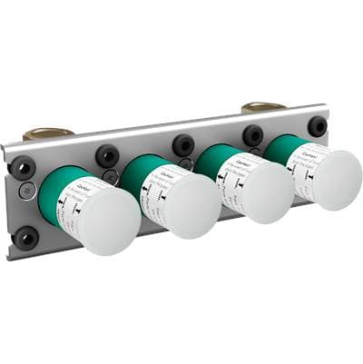 Axor Rough, Thermostatic Trim Exposed/concealed Installation for 3 Functions