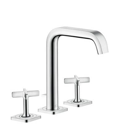 Axor Citterio E Widespread Faucet 170 with Pop-up Drain, 1.2 GPM in - Chrome