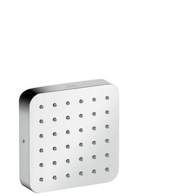 Axor Citterio E Shower Module 5'' X 5'' Softcube in - Chrome by Axor