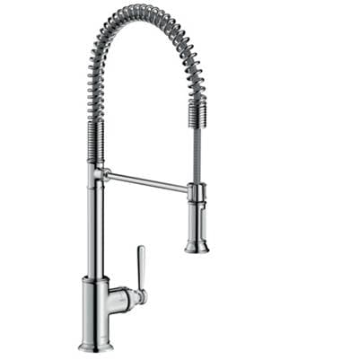 Axor Montreux Semi-pro Kitchen Faucet 2-Spray, 1.75 GPM - Chrome by Axor