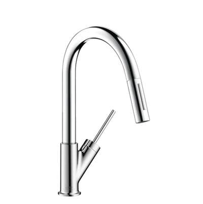 Axor Starck Prep Kitchen Faucet 2-Spray Pull-down, 1.75 GPM - Chrome by Axor